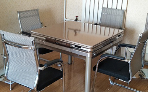 城关全自动城关城关麻将机安装现场